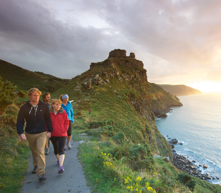 walking in exmoor